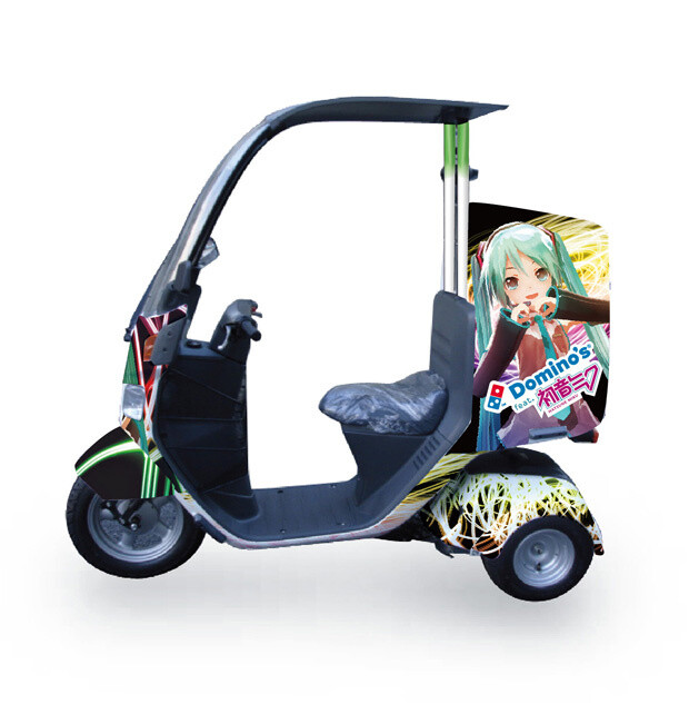 Dominos delivery ita-bike (back) 1