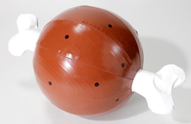 Battle for Meat with Luffy, Choji, and Majin Buu in a Bubble Soccer Showdown! 5