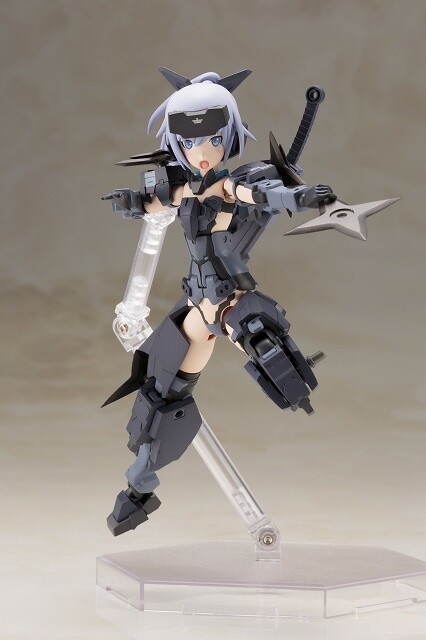 Welcome the Newest Frame Arms Girl! Frame Arms Girl Jinrai Indigo Ver. Announced 2