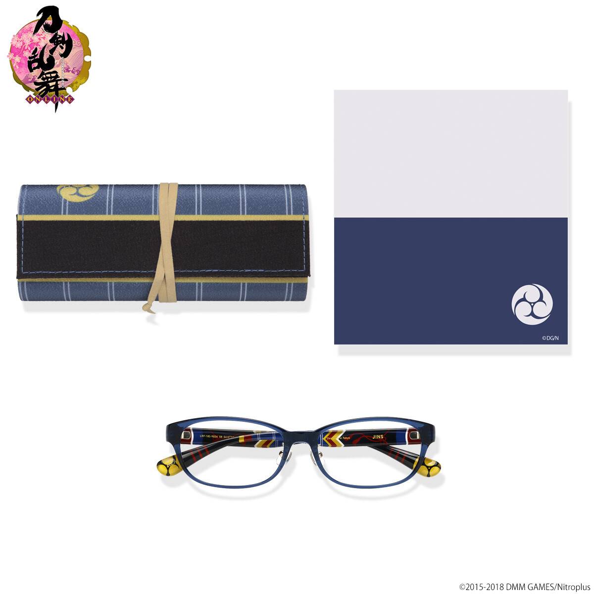 Touken Ranbu × Bandai × JINS Glasses Collab Vol. 2 Now Up for Pre-Order 4