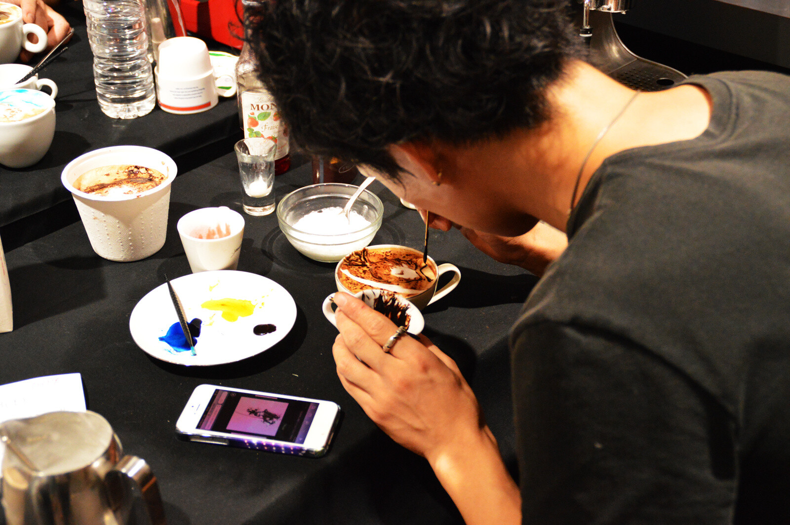 The two were asked for their “last cup.” 24