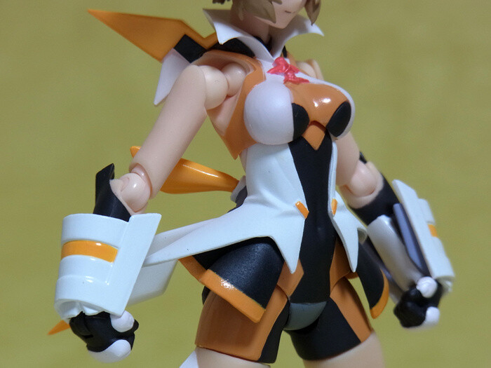 The molding of her bust is bursting with plenty of volume! 2