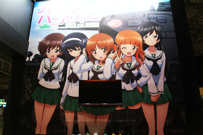 TGS 2013: The Wargaming Japan Booth Included a *Girls und Panzer* Collaboration! 3