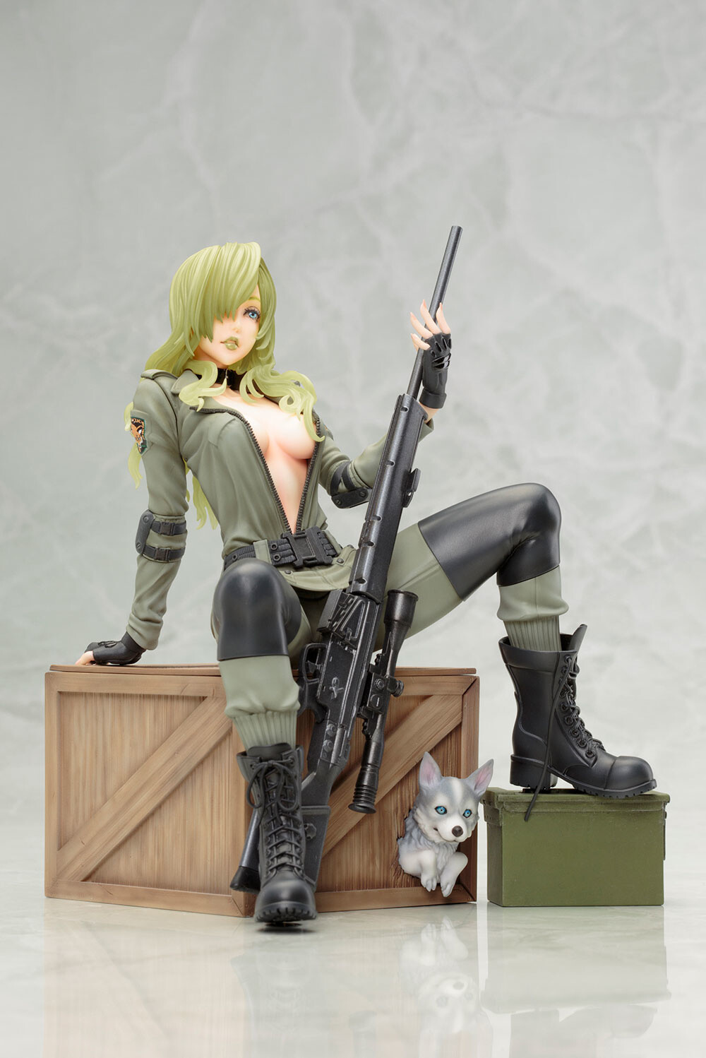 Metal Gear Solid Sniper Wolf Bishoujo Statue 1