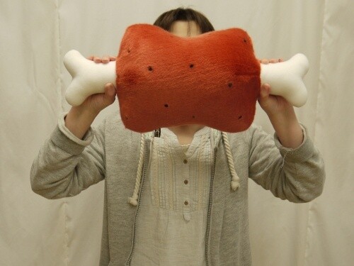 anime meat plush