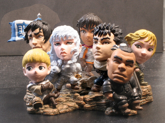 “Berserk Golden Age” Chara-Heroes Figures to Be Released in January! 0