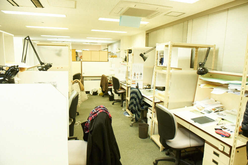 Going inside the anime production location 3