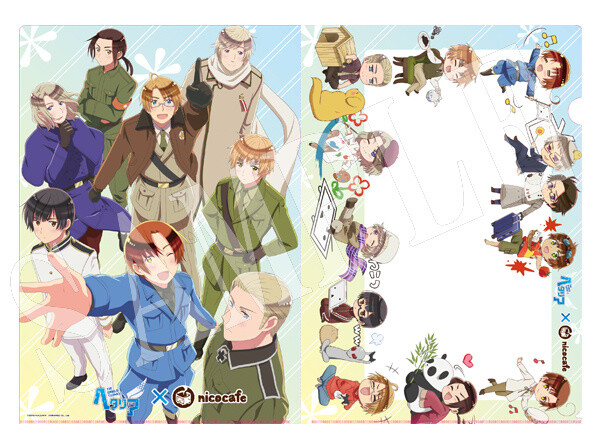 Additional Hetalia Cafe Character Visuals & Menu Revealed! 3