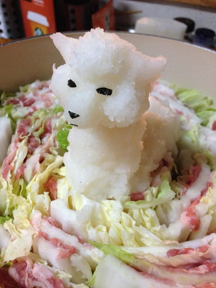 Grated Daikon Radish Sculptures Make Winter Nabe a Work of Art! 5