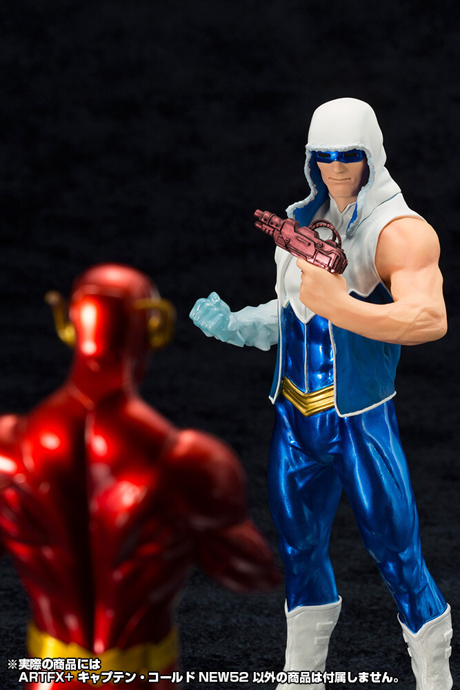 The Complex Captain Cold Joins Kotobukiya's ArtFX+ New 52 Figure Series This December! 8