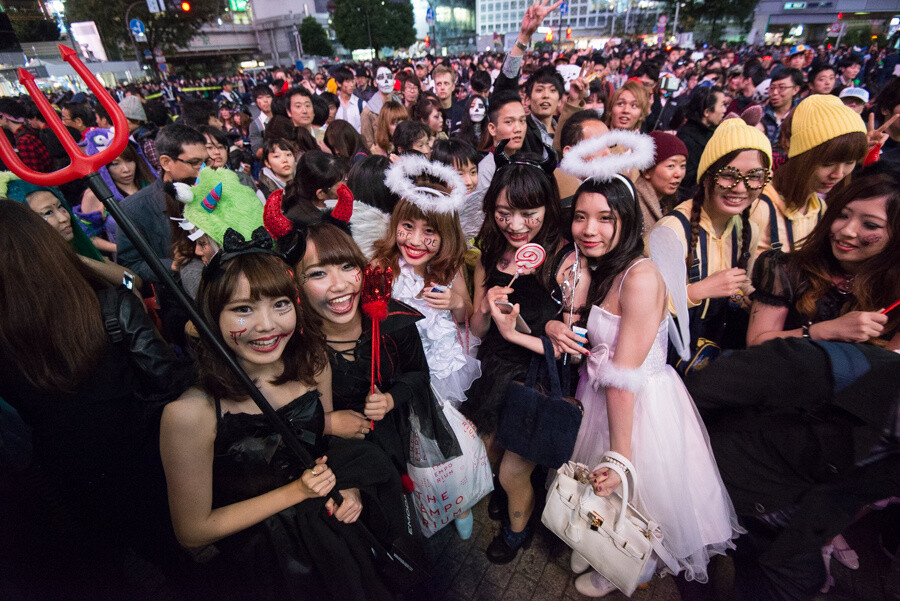 Intersection devant la gare de Shibuya 0