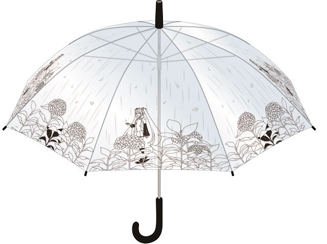 Plastic Hatsune Miku Umbrella - Eri Kamijo (Illustration by Eri Kamijo)　© Crypton Future Media Inc. www.piapro.net 1