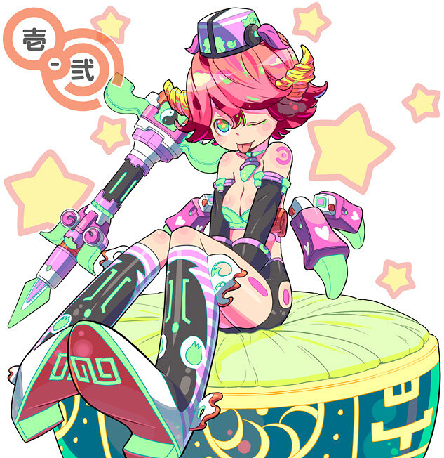 The day after I decided to become an illustrator, I quit my job (haha). 2