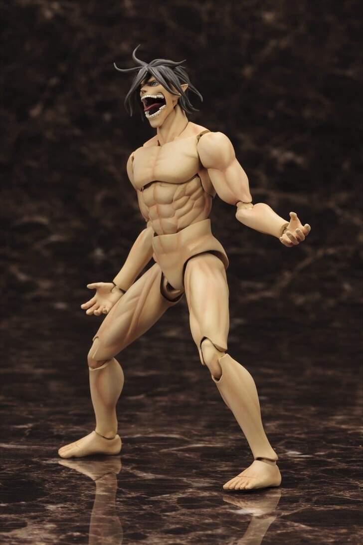 Anime *Attack on Titan* Eren Yeager Titan Ver. Plastic Model to Release 5