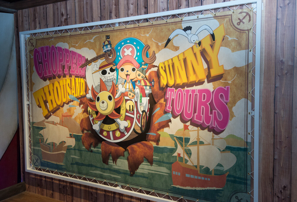 Chopper’s Thousand Sunny Tours—I wonder what we’ll discover! At this attraction, explore the inside of the Thousand Sunny pirate ship with Chopper! What can you discover?! And what awaits at the end…? 27