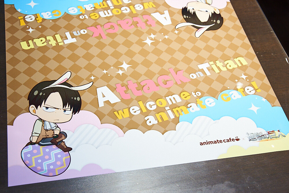 Celebrate Attack on Titan Season 2 at animate Cafe! [Photo Report] 7