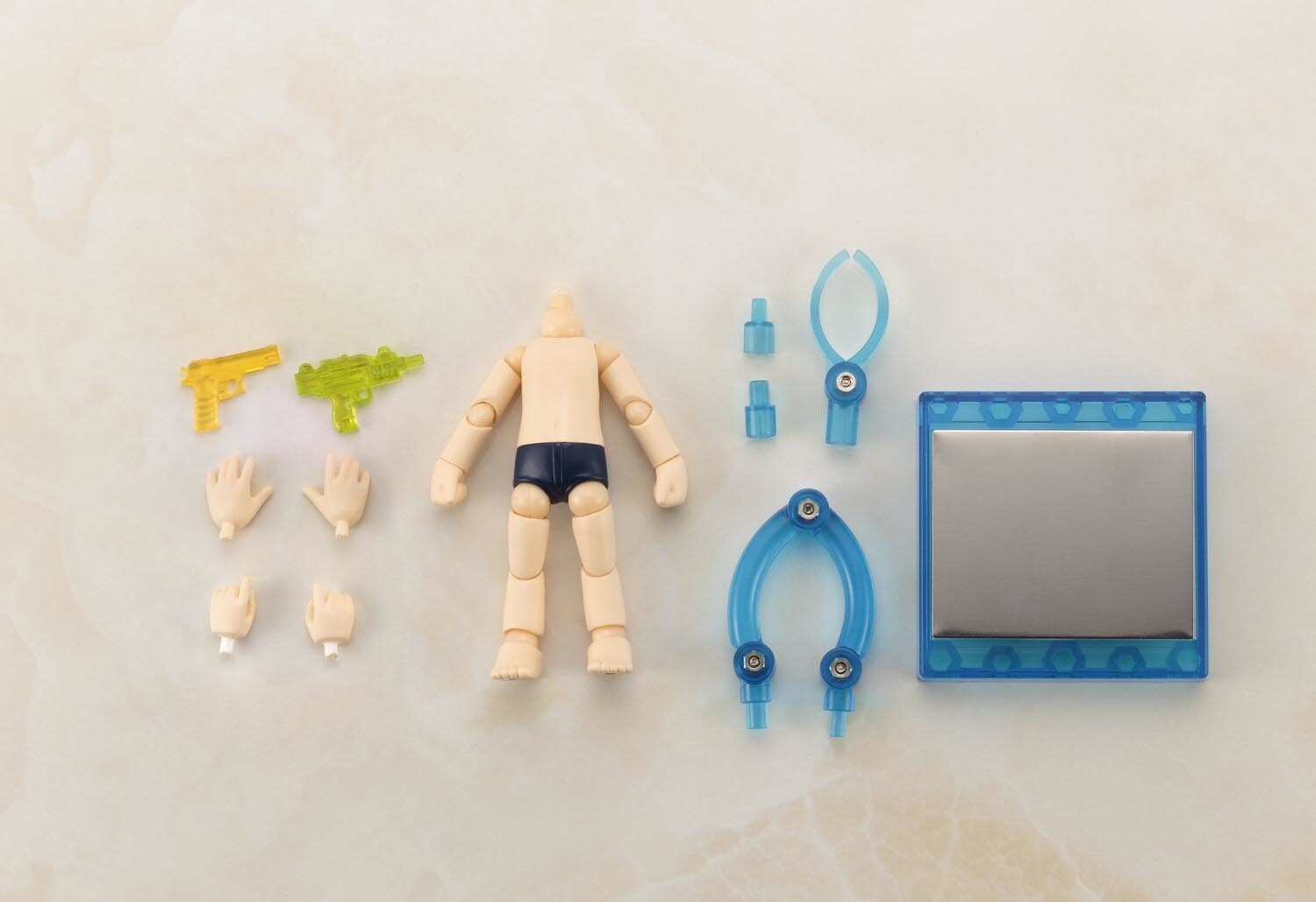 Kotobukiya’s Cu-Poche Extra Series Releasing Male School Swimsuit Body Figure in January 2017! 9