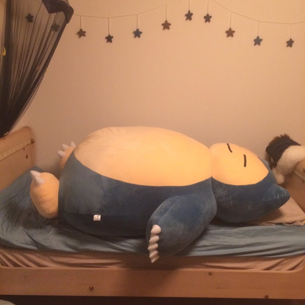 Snorlax Cushion Having Trouble Entering New Trainers Homes Product News Tom Shop Figures Merch From Japan