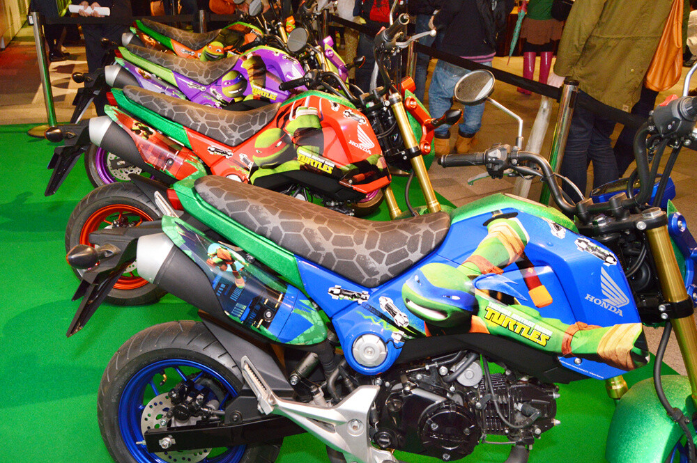  A one-of-a-kind motorcycle created by Honda. 3