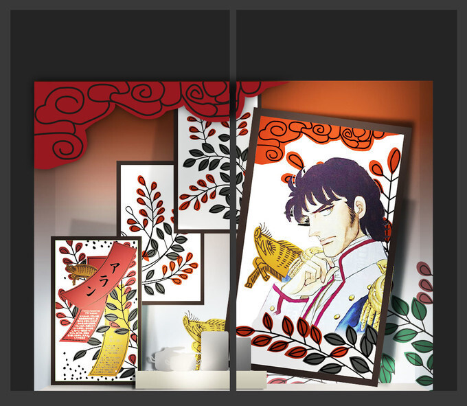 The Rose of Versailles Prepares Isetan Shinjuku for the New Year 8