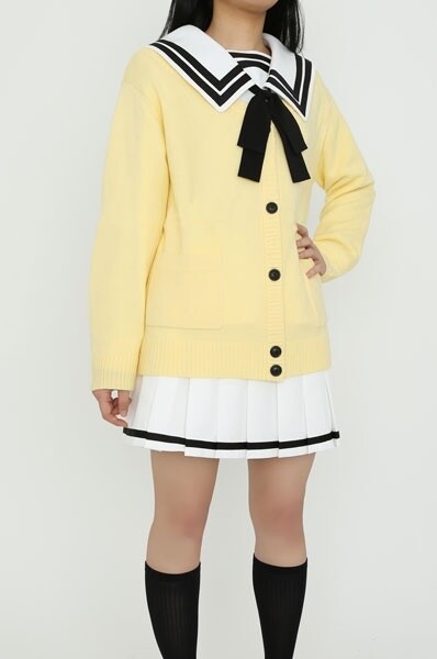 White Sailor Uniform & Cardigan for Summer Cosplay Events? *Kimi to Kanojo to Kanojo no Koi* School Uniform to Release 1