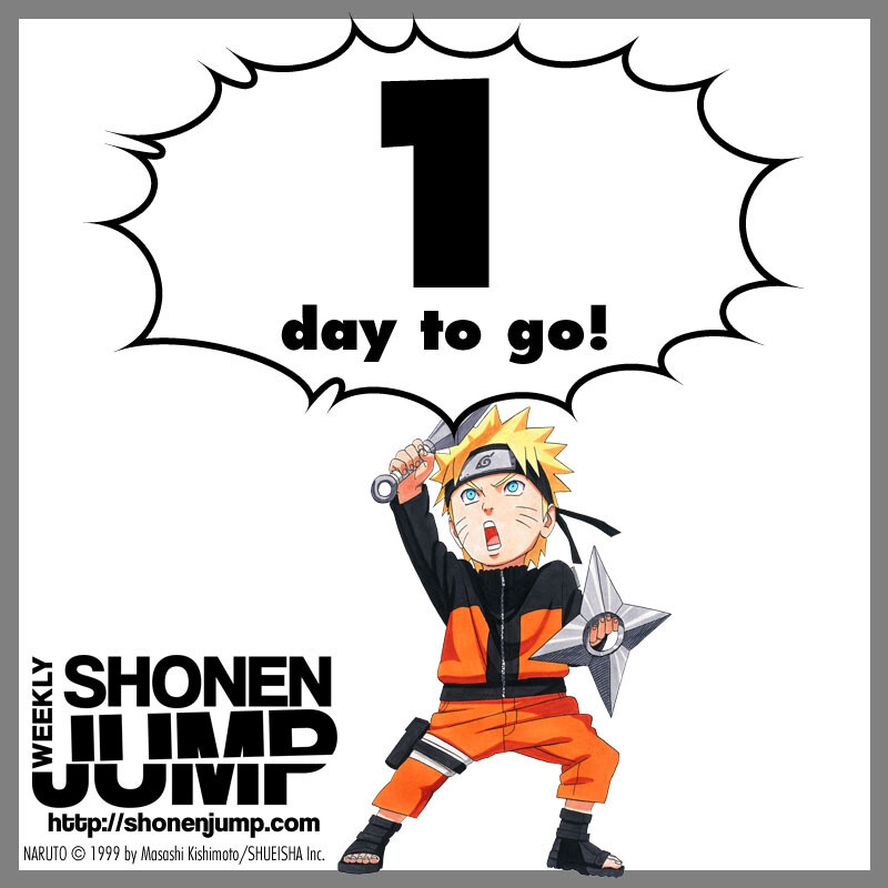 Only one day to go until Weekly Shonen Jump begins distributing the digital English version of its publication! 0