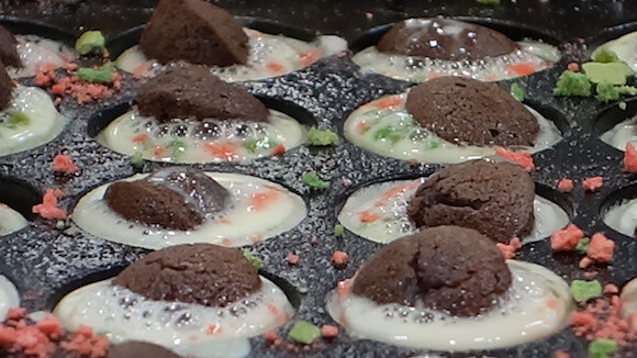 Chocolate takoyaki?? We try the limited-edition sweet that looks just like fried octopus balls 16