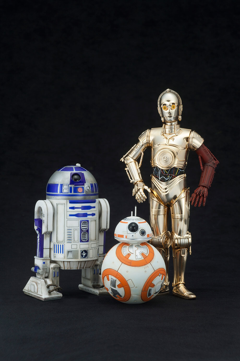 STAR WARS C-3PO & R2-D2 WITH BB-8 ARTFX+ STATUE 23