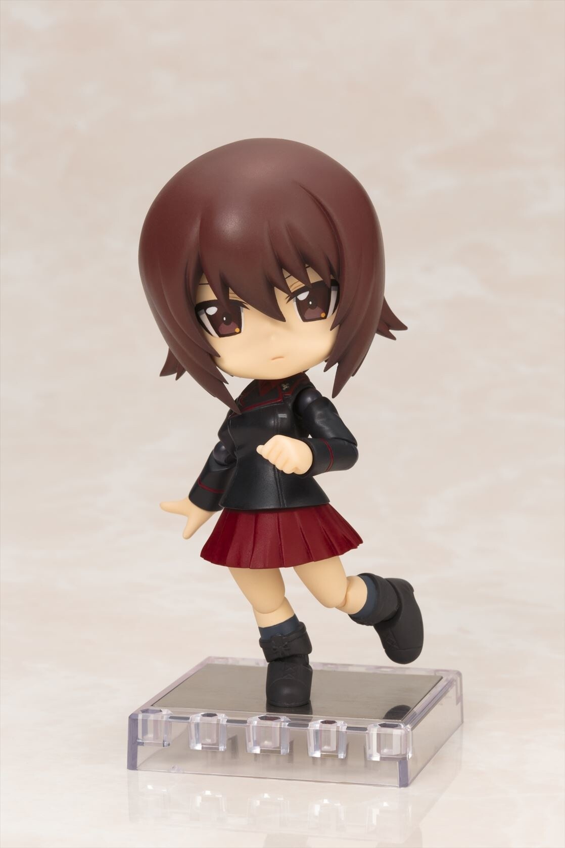 Girls und Panzer’s Maho Nishizumi Enlists in the Ranks of Kotobukiya’s Cu-Poche Collection! 2
