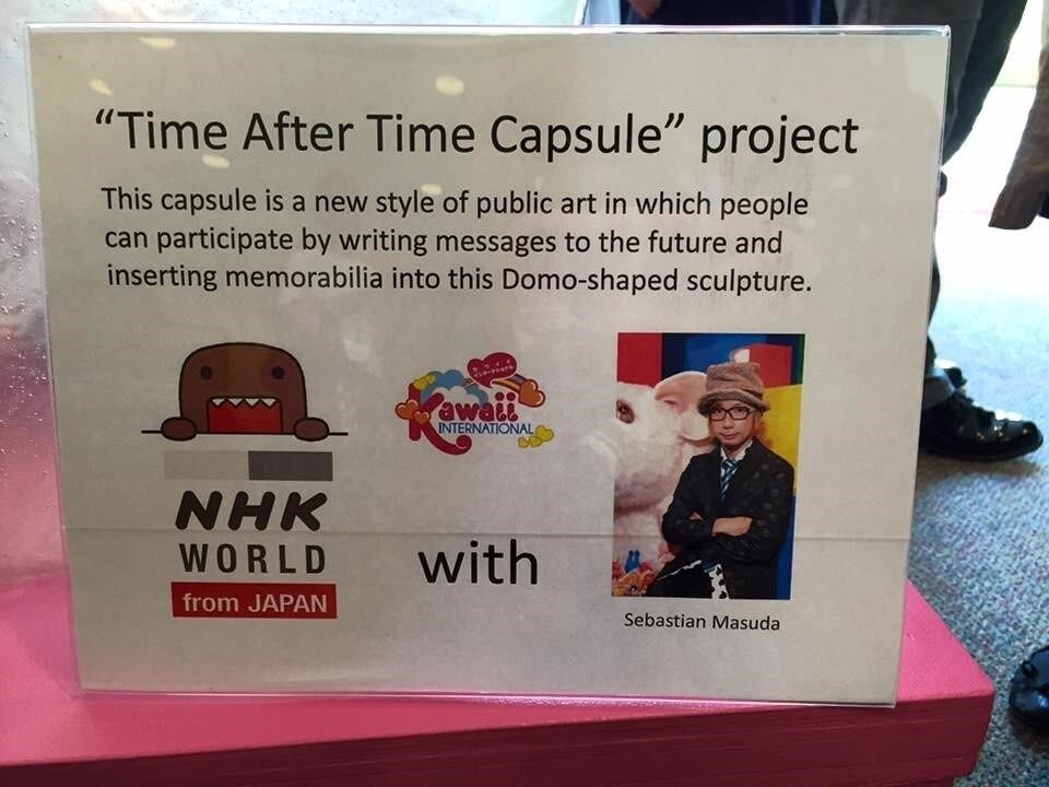 Giant Domo-kun Joins Sebastian Masuda’s Project, Time After Time Capsule! 0