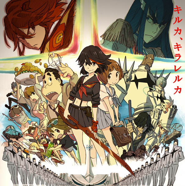 Tengen Toppa Gurren Lagann Movie Re-Release New Key Visual : r/anime
