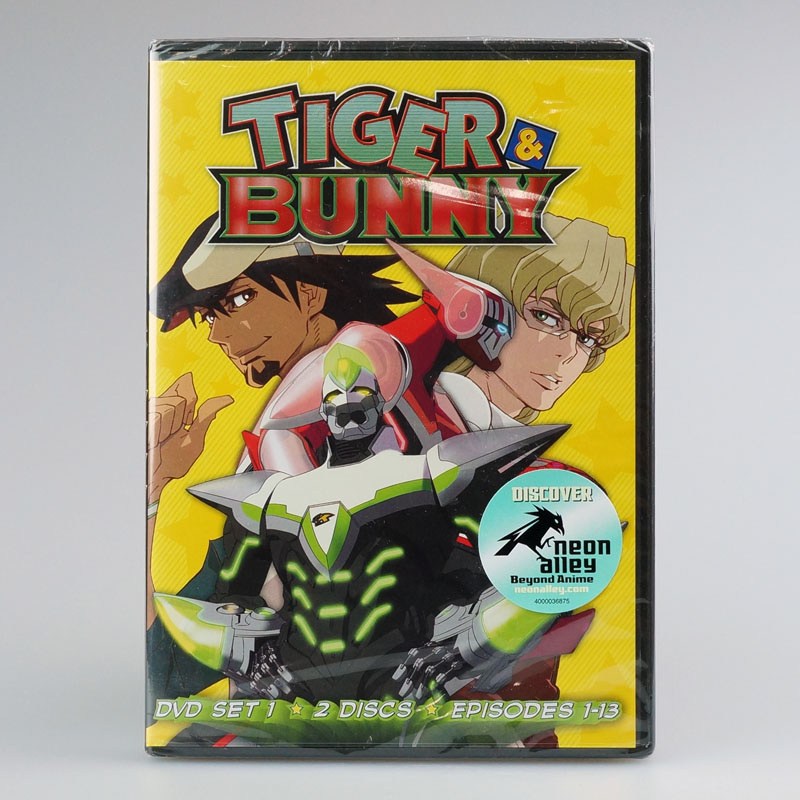 Tiger & Bunny” DVD Vol. 1 - Tokyo Otaku Mode (TOM)