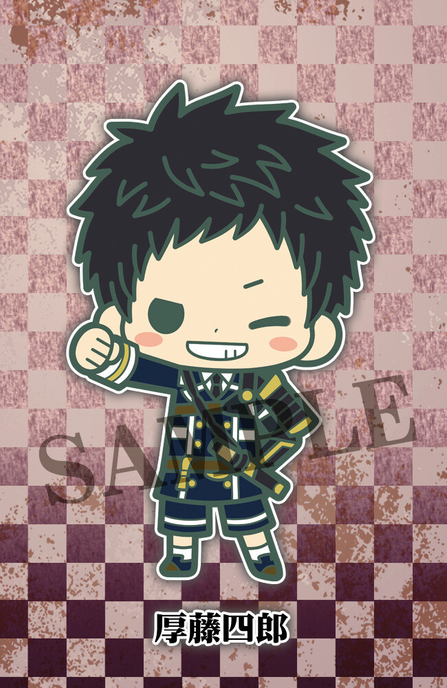 New Rubber Straps Feature Touken Ranbu’s Awataguchi Swords as Adorable Chibi Characters! 2