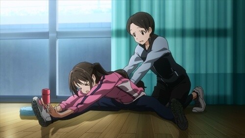 Screenshot from the anime *The Idolmaster: Cinderella Girls* 4