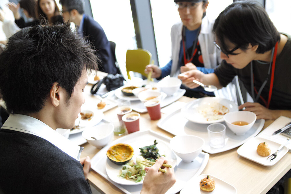 “The pumpkin gratin from the special Halloween menu was delicious,” said one participant. 14