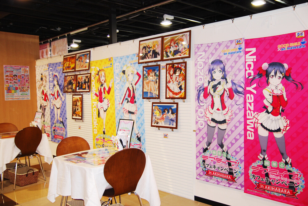 Love Live! Part 1 Collaboration! Good Smile x Animate Cafe Opens! 1