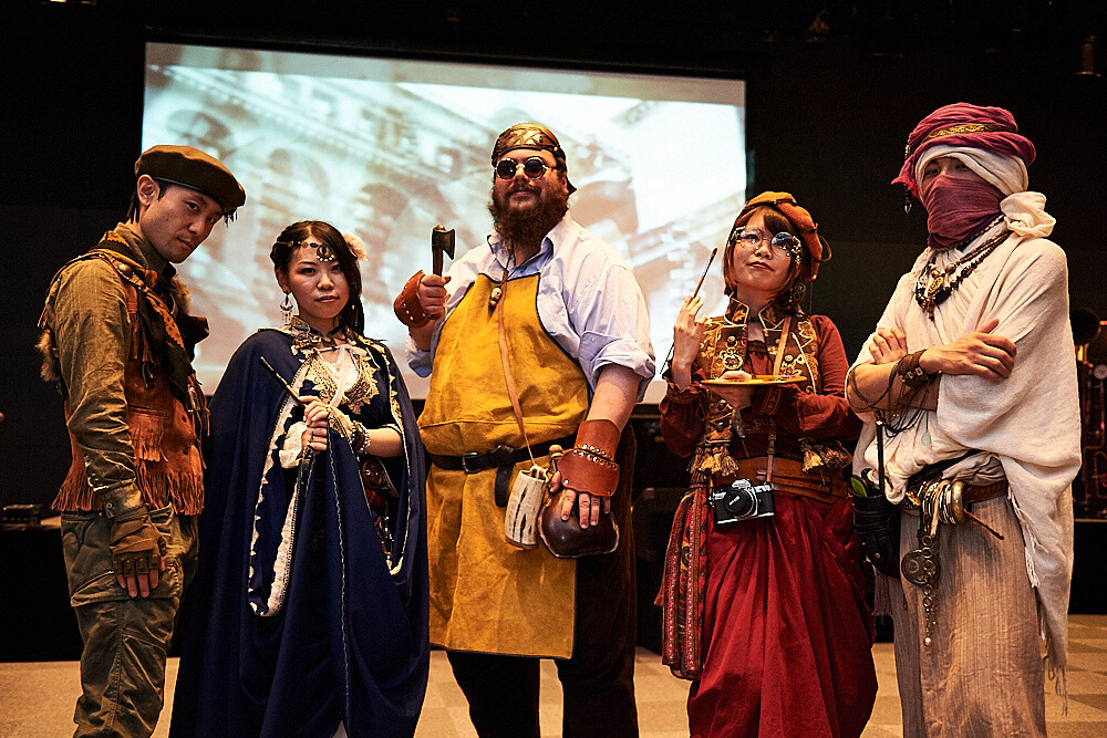 Steampunk and Traditional Kimono Unite at Steam Garden! [Photo Report] 41