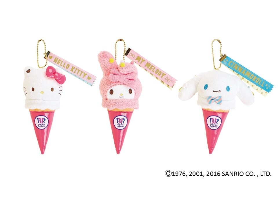 Sanrio Mascots (from left to right: Hello Kitty, My Melody, Cinnamoroll) 0