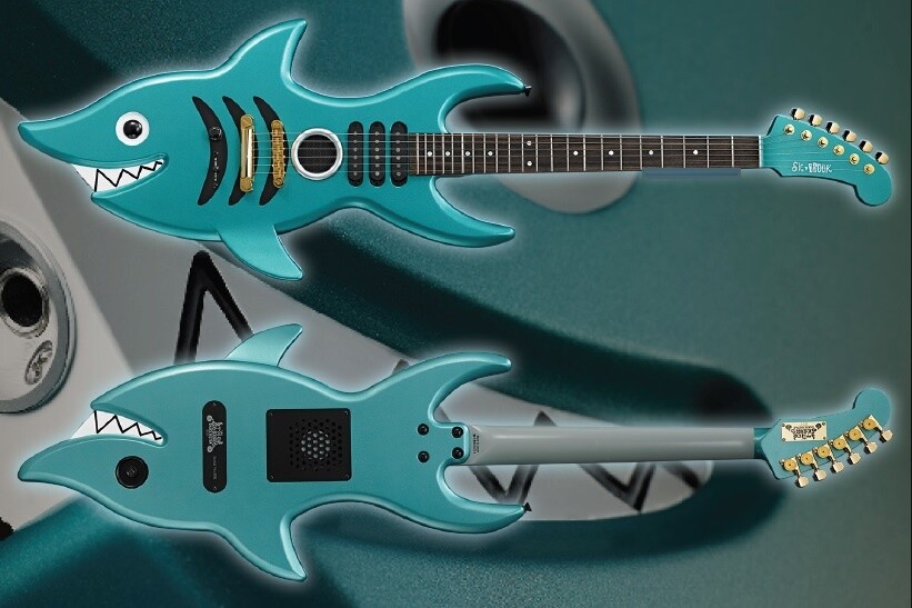 Shimamura Musical Instruments Collaborates with One Piece! Shark Guitar Finally on Sale! 1