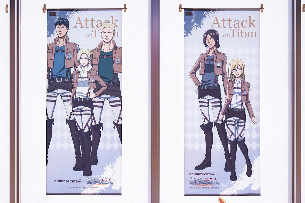 Celebrate Attack on Titan Season 2 at animate Cafe! [Photo Report] 34