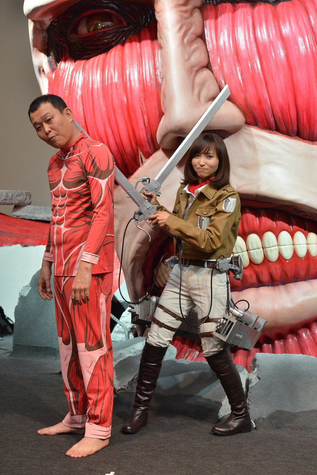 Attack on Titan Exhibition Now Open! Features Life-Sized Colossal Titan 6