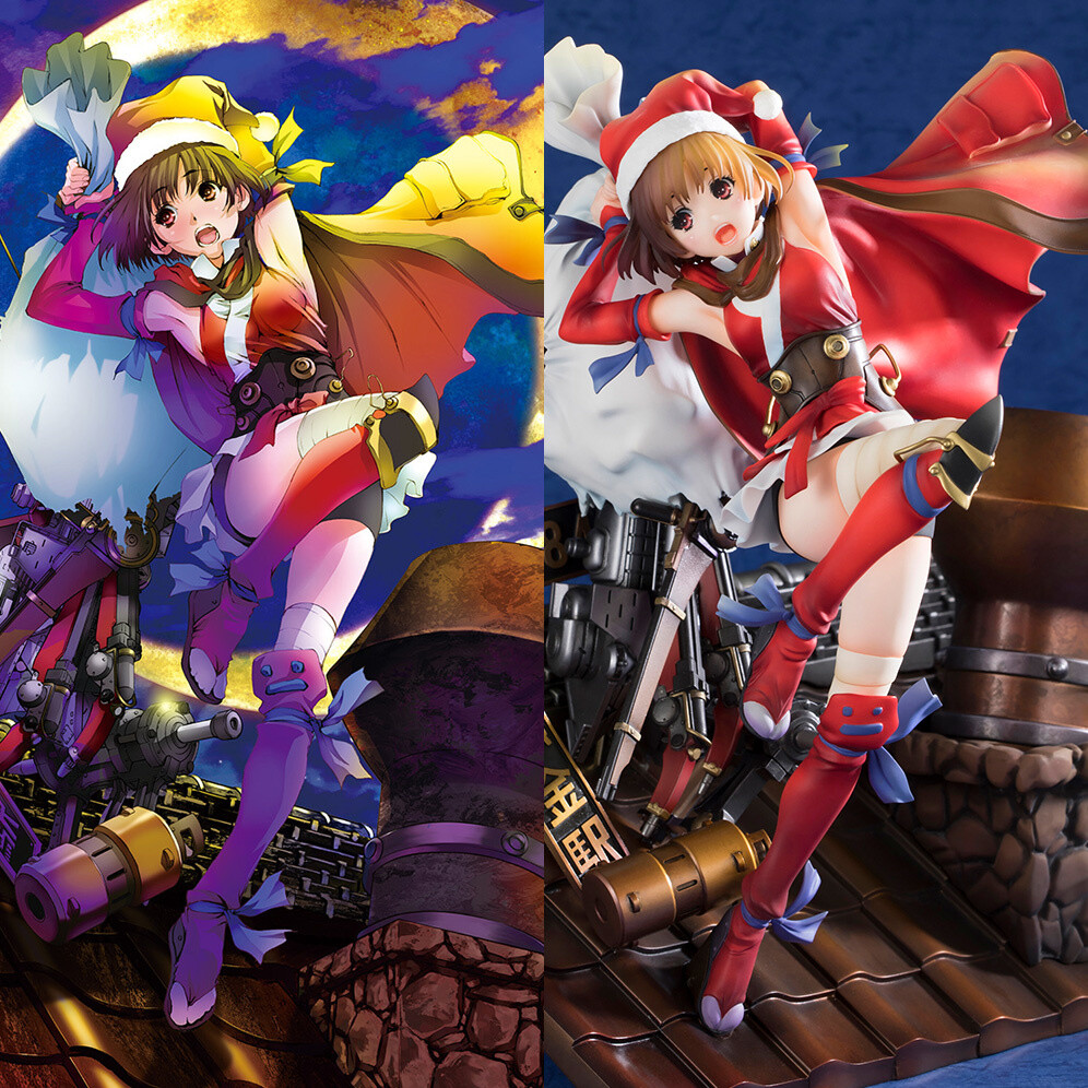 Kabaneri of the Iron Fortress’ Mumei Dons Santa Suit for New FuRyu Figure! 1