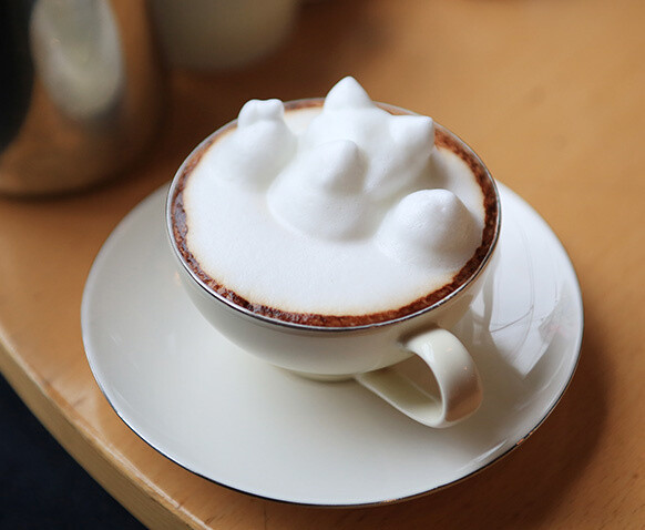 3D LATTE ART the ultimate shape of art to come - too cute to drink? 5