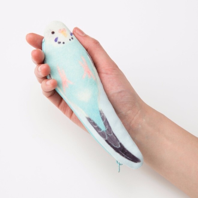 YOU+MORE! Recreate Cuteness of Parakeets as Pen Pouches! 0