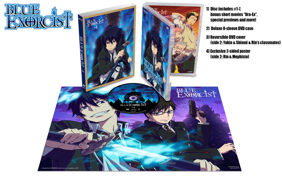 Blue Exorcist” DVD Vol. 1 - Tokyo Otaku Mode (TOM)