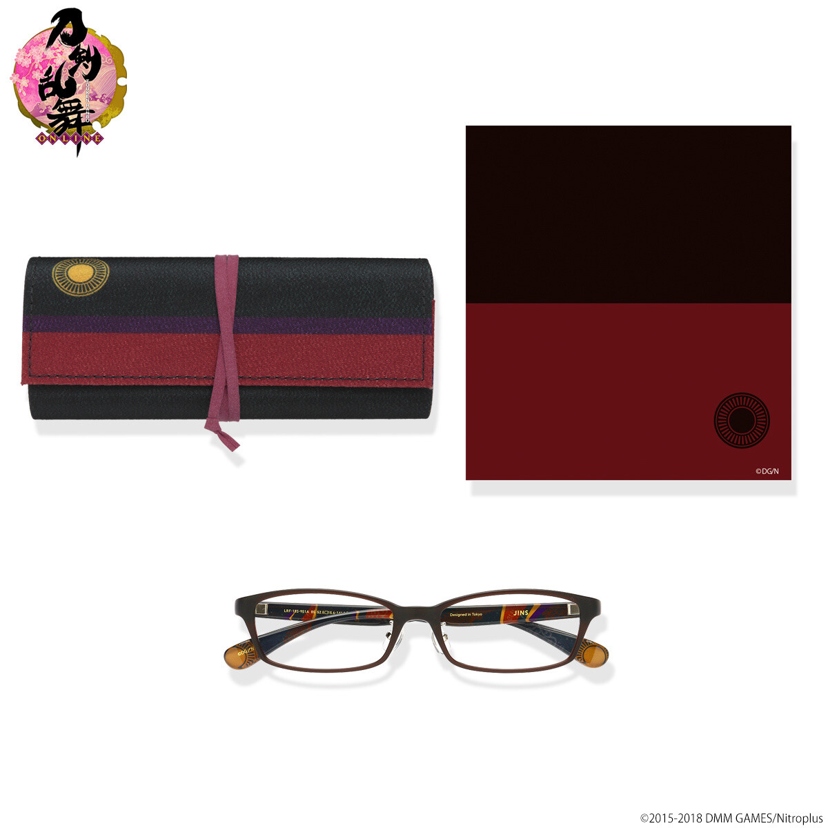 Touken Ranbu × Bandai × JINS Glasses Collab Vol. 2 Now Up for Pre-Order 10