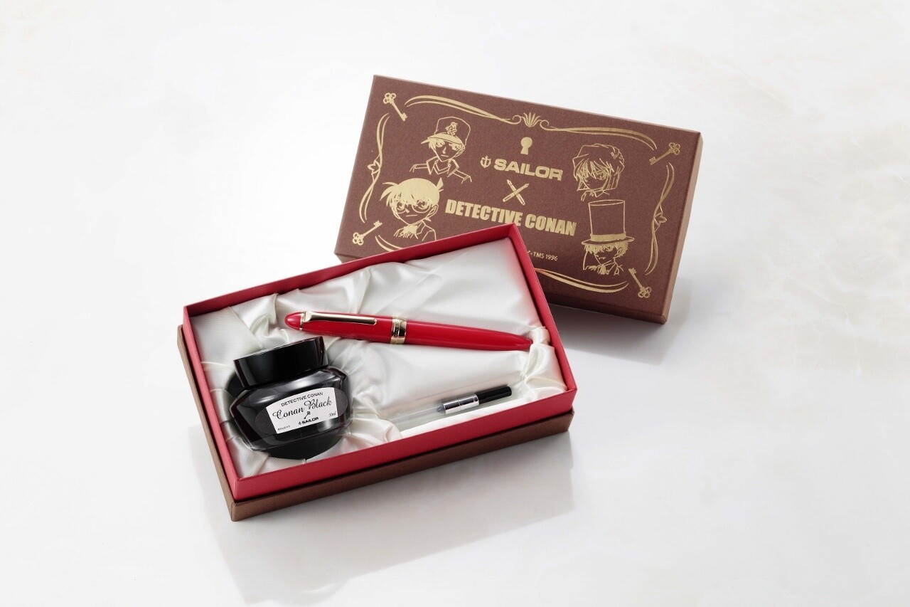 Detective Conan Collaborates with Sailor Pen! 1