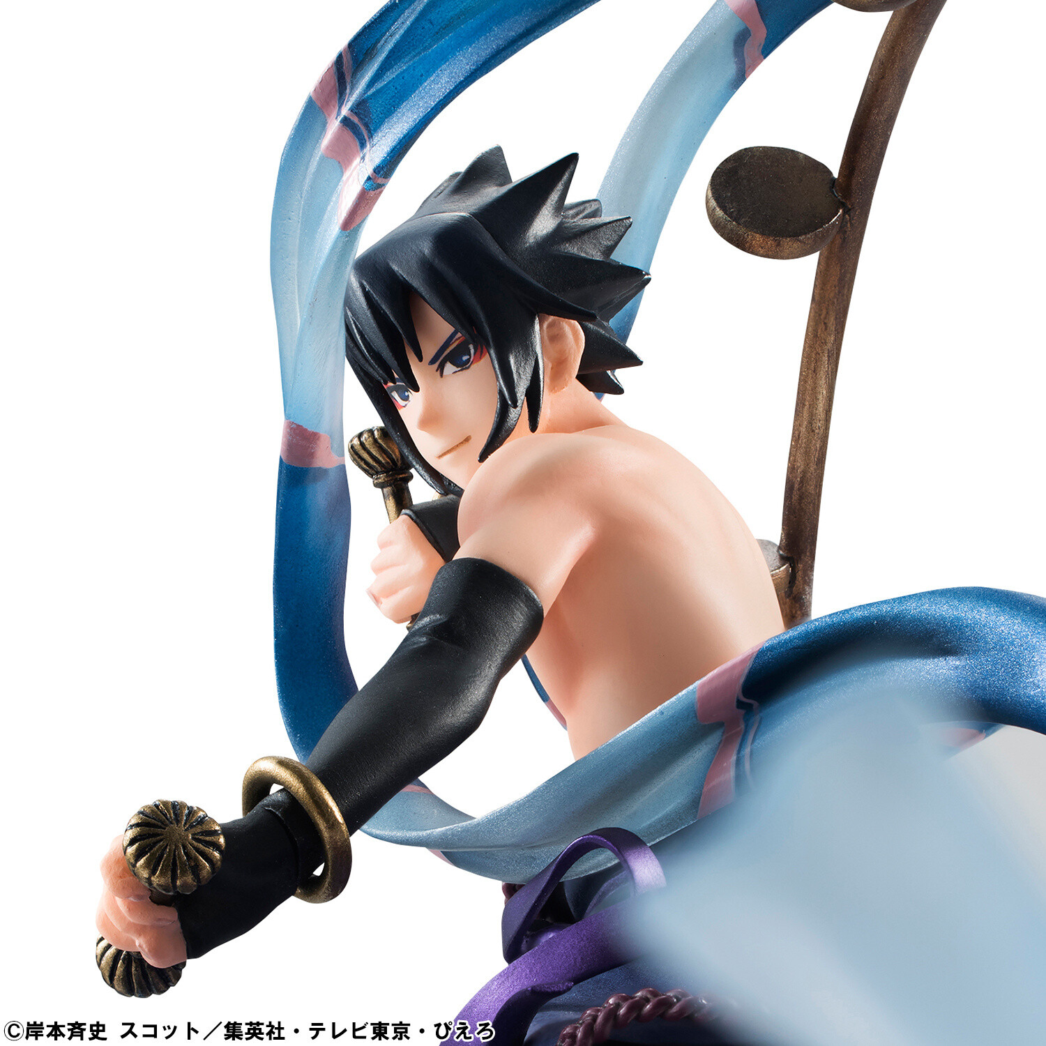 Naruto and Sasuke - Gods of Wind and Thunder in Megahouse Figure Set 13