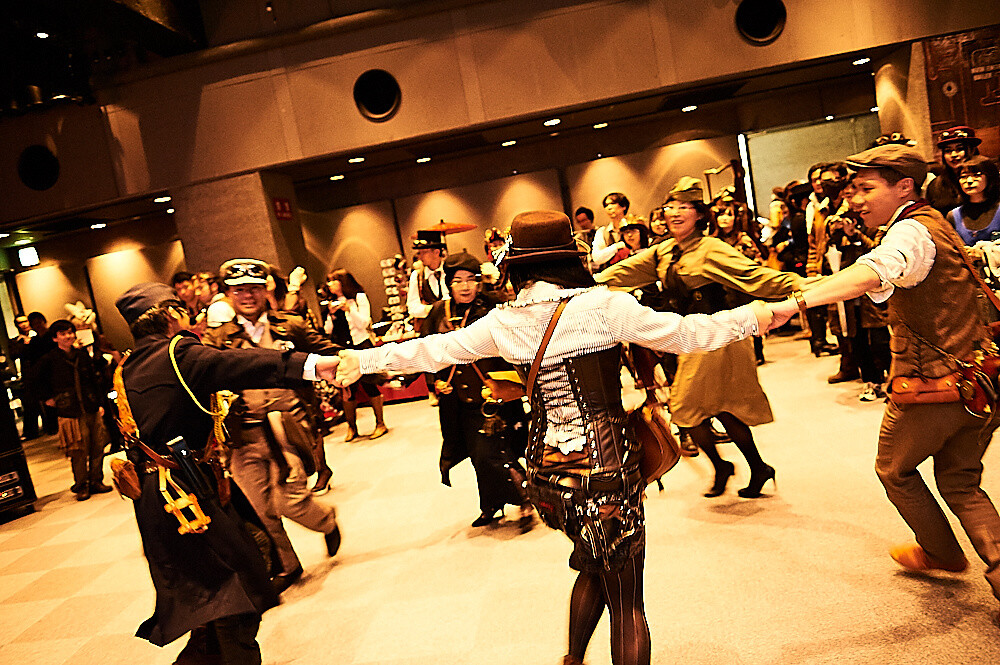 Steampunk and Traditional Kimono Unite at Steam Garden! [Photo Report] 72