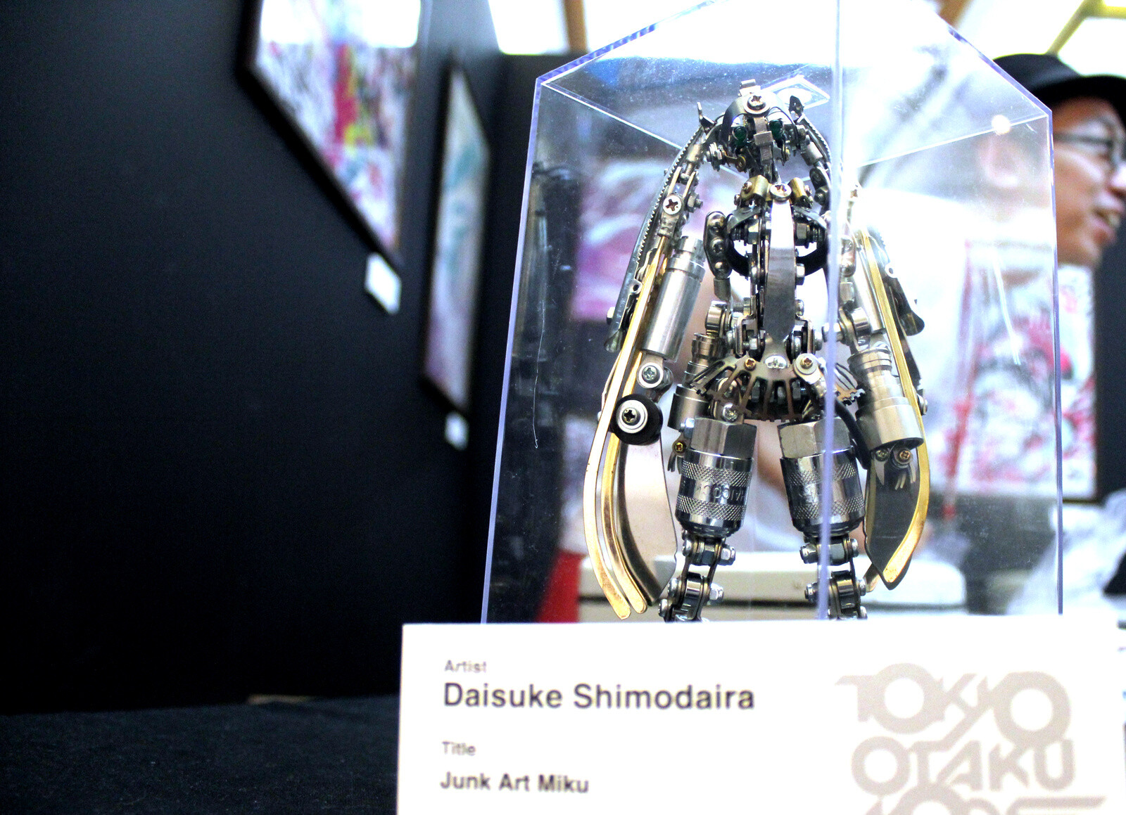 This junk art piece by Special Creator [Daisuke Shimodaira](http://otakumode.com/daisuke.shimodaira) was among the work on display. 30